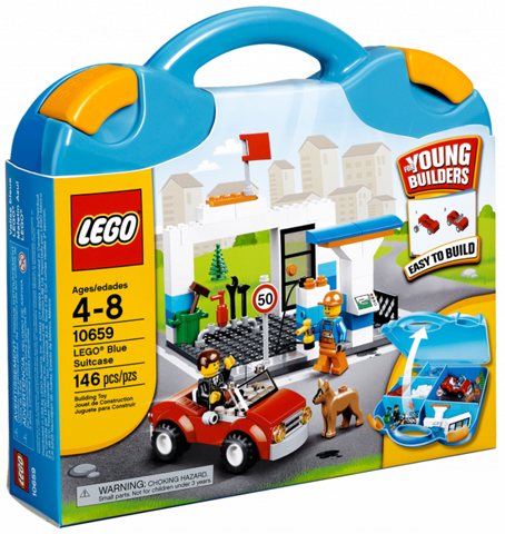 10659 LEGO Blue Suitcase